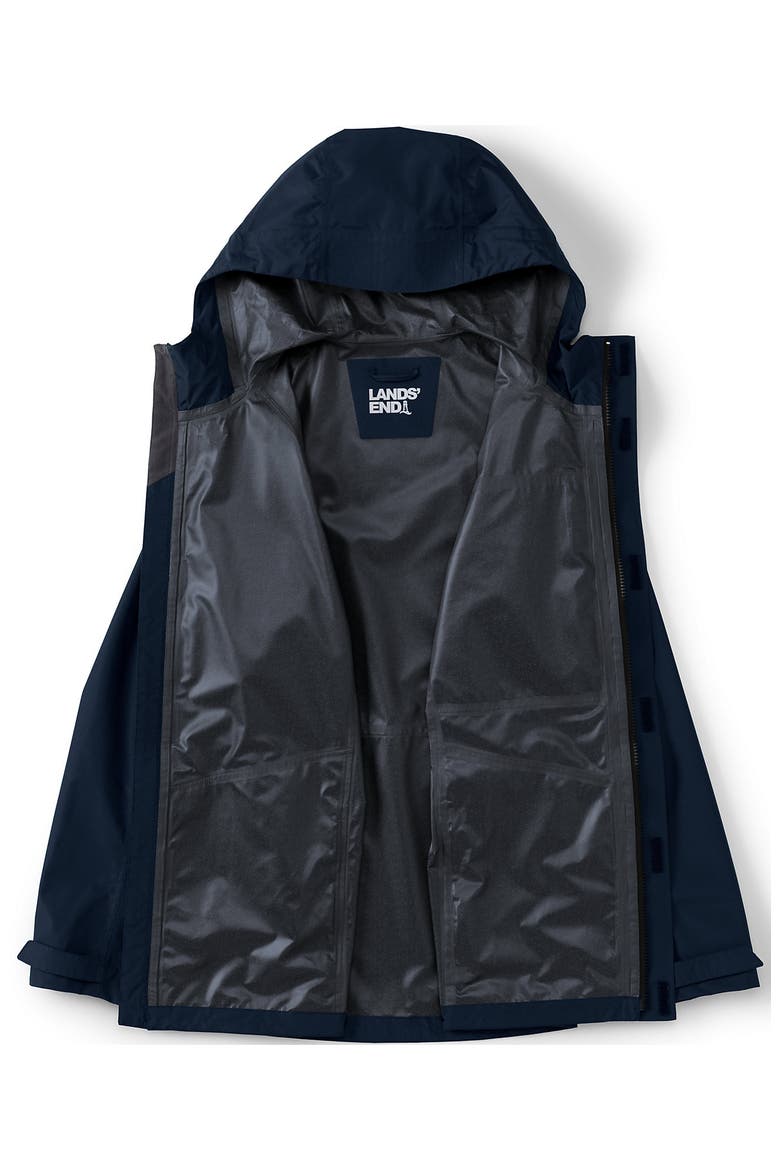 Waterproof Rain Jacket, Alternate, color, Radiant Navy