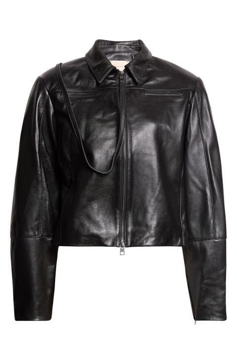 Banui Fitted Leather Jacket