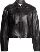 Paloma Wool Banui Fitted Leather Jacket