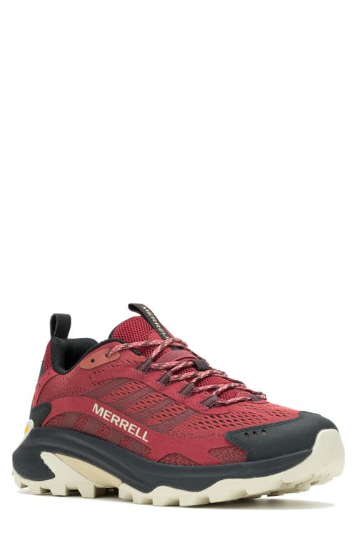 Merrell Moab Speed 2 Hiking Shoe In Crimson