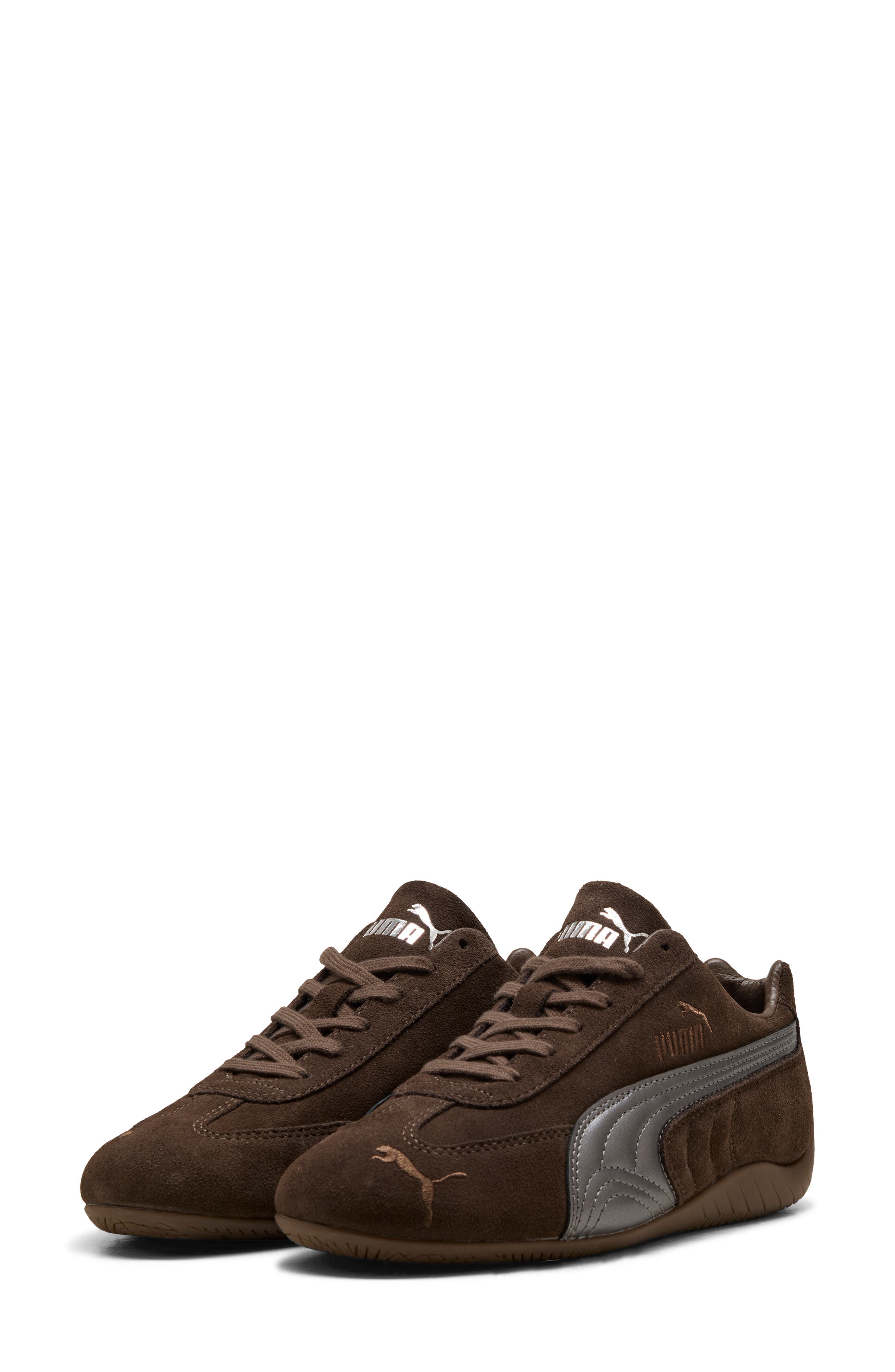 PUMA Speedcat Lux Sneaker, Main, color, Chocolate/ Gum