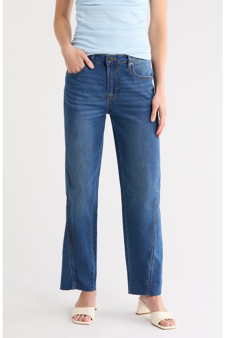Barely Barrel Jeans, Main, color, MEDIUM WASH