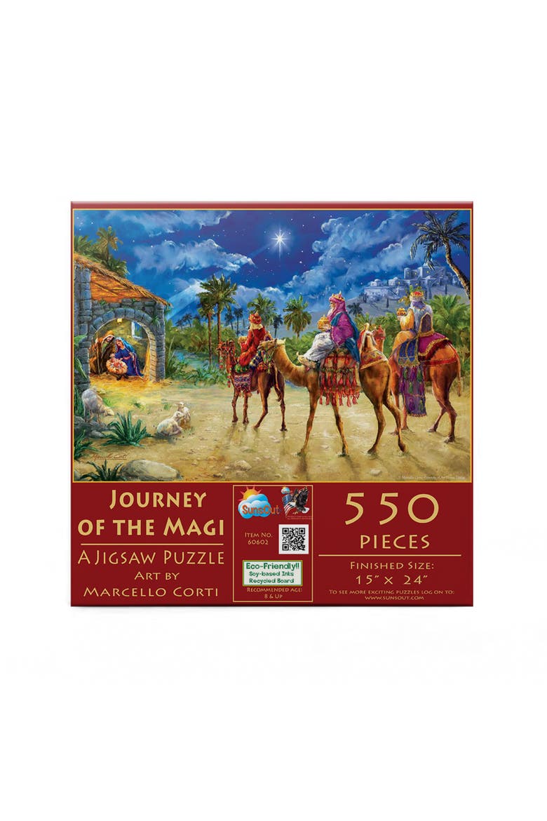 Journey of the Magi 550 piece Jigsaw Puzzle for Adults, Alternate, color, Multicolor