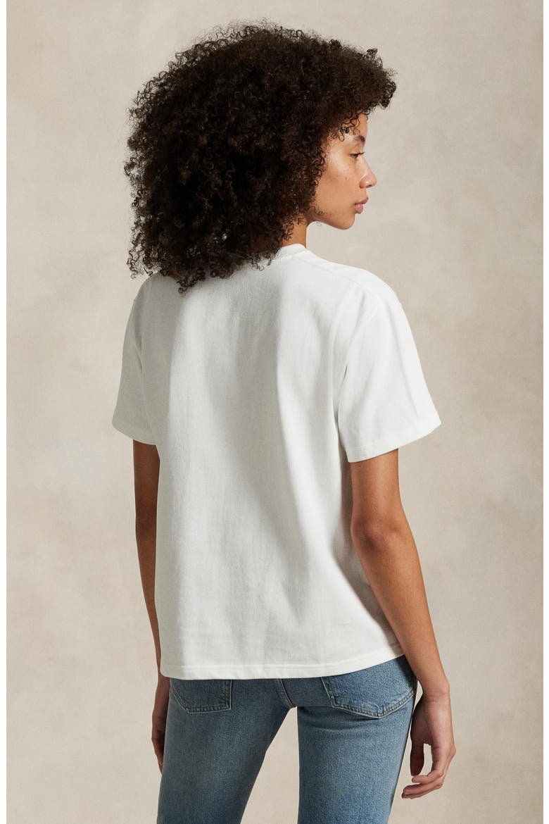 Relaxed Cotton T-Shirt, Alternate, color, WHITE