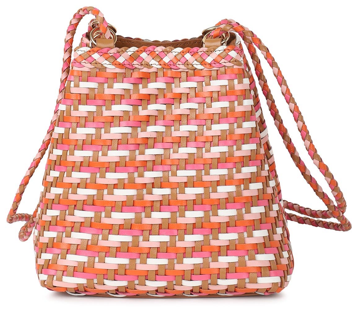  Cognac / White / Orange Multi