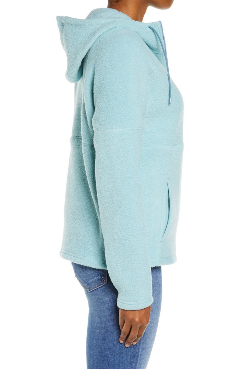 L.L.Bean Women's Katahdin Half Zip Fleece Hoodie, Alternate, color, 