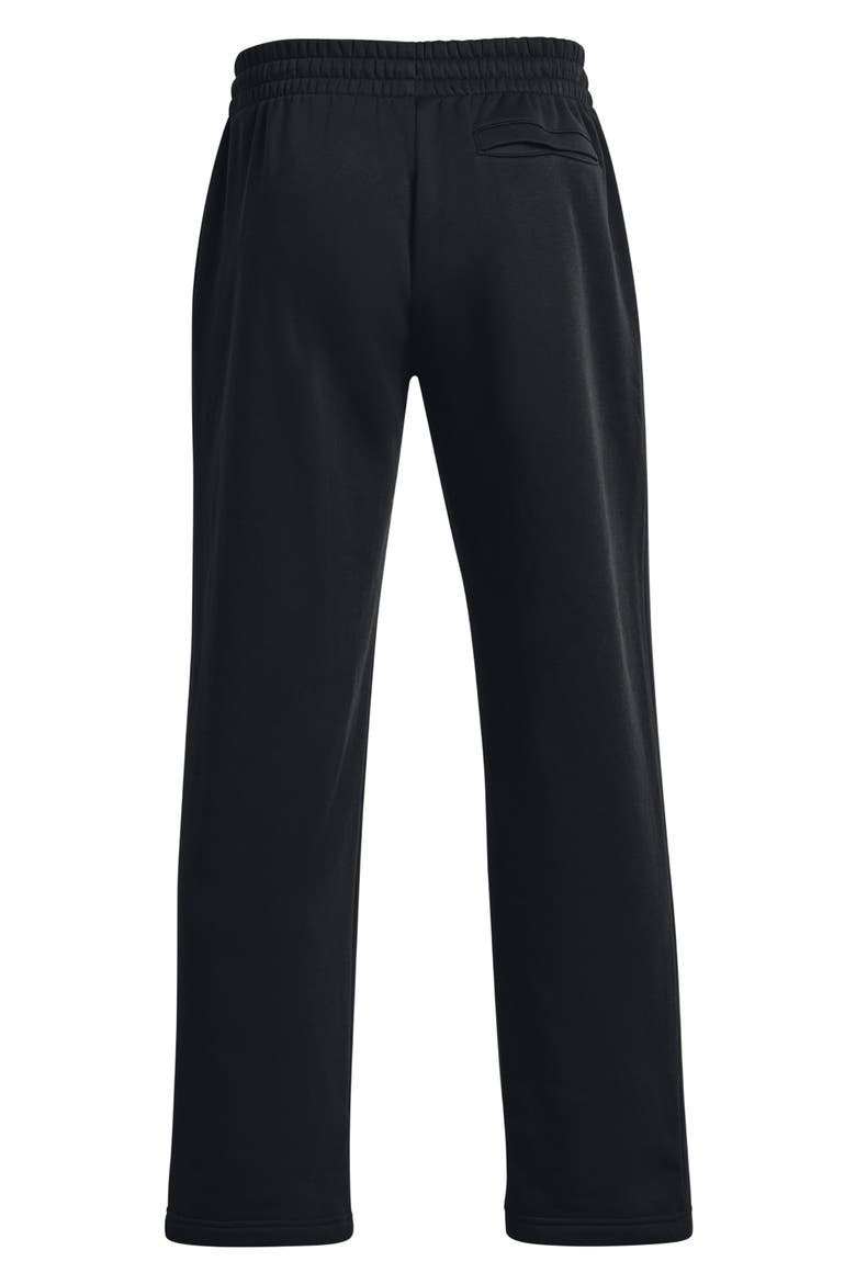 Icon Fleece Sweatpants, Alternate, color, BLACK