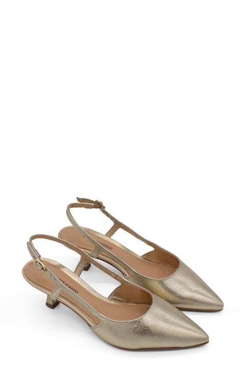 Botolivia Legacy Pointed Toe Slingback Pump (Women)