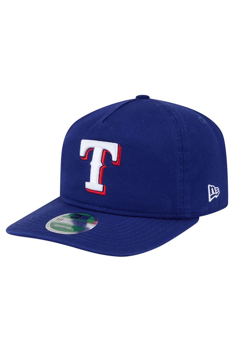 Men's New Era  Royal Texas Rangers Team 19TWENTY Adjustable Hat, Main, color, Royal
