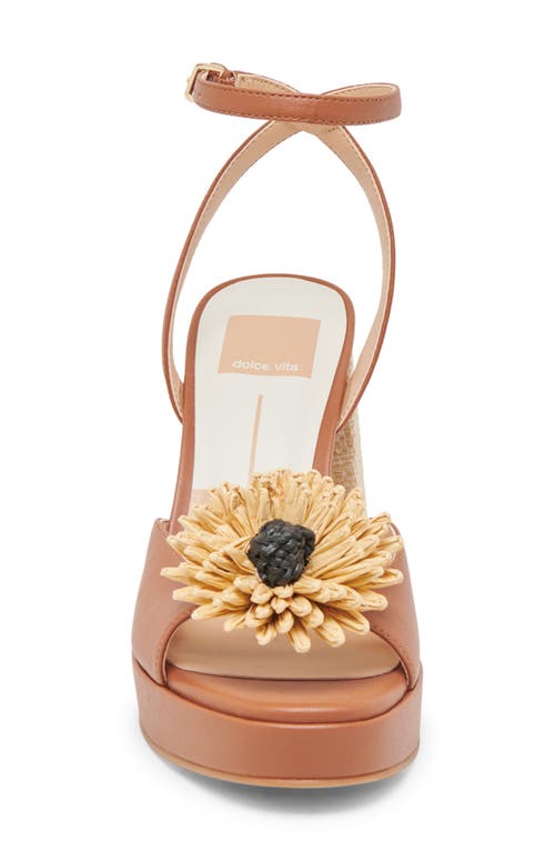 Dolce Vita Paulos Platform Sandal In Saddle Stella