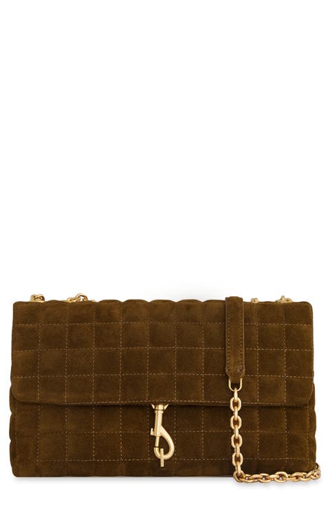 Medium Edie Quilted Leather Crossbody Bag