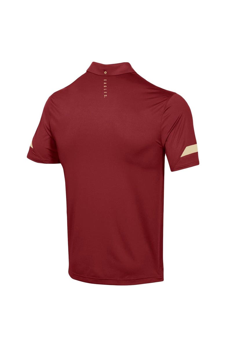 Under Armour Men's Under Armour Maroon Boston College Eagles Sideline Elevated Performance Polo, Alternate, color,