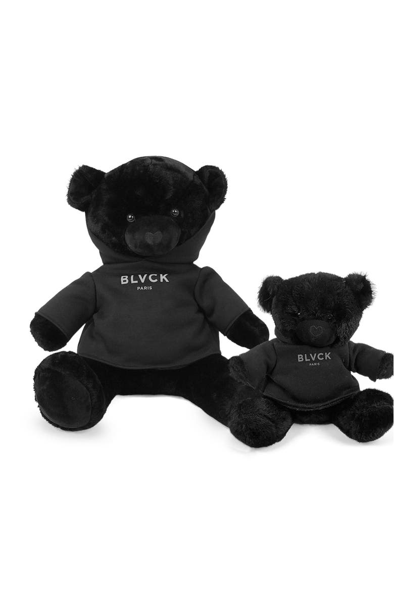 Blvck Paris Blvck Teddy Bear, Alternate, color, Black