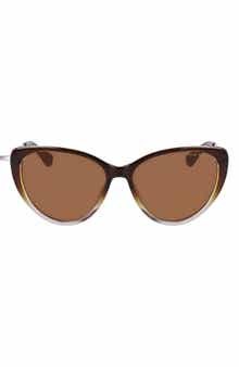 Cole Haan 54mm Polarized Cat Eye Sunglasses