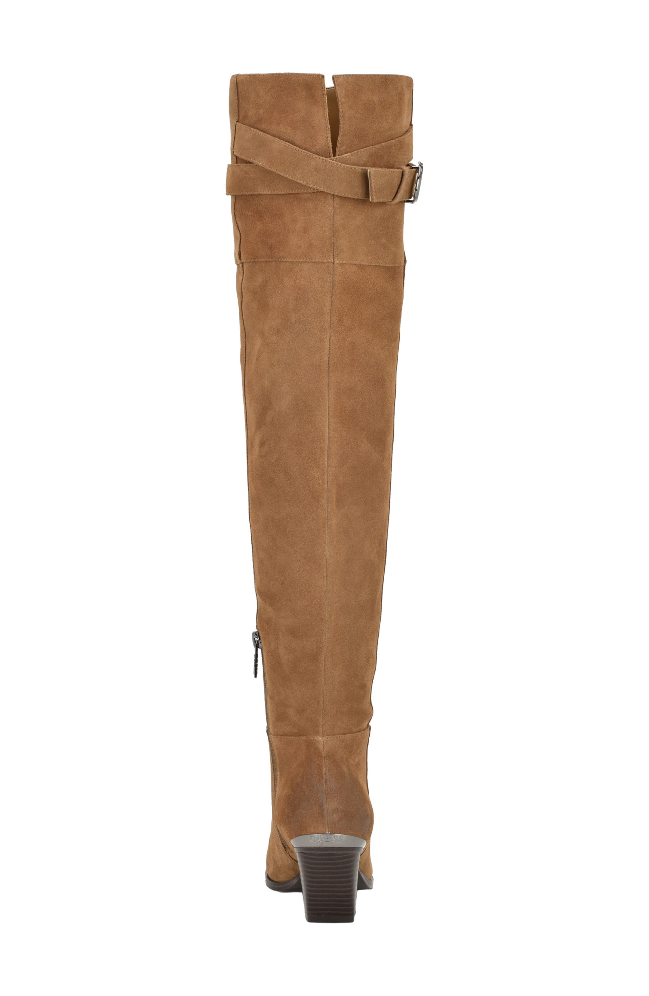 Wilton Over the Knee Slouch Boot, Alternate, color, MEDIUM BROWN