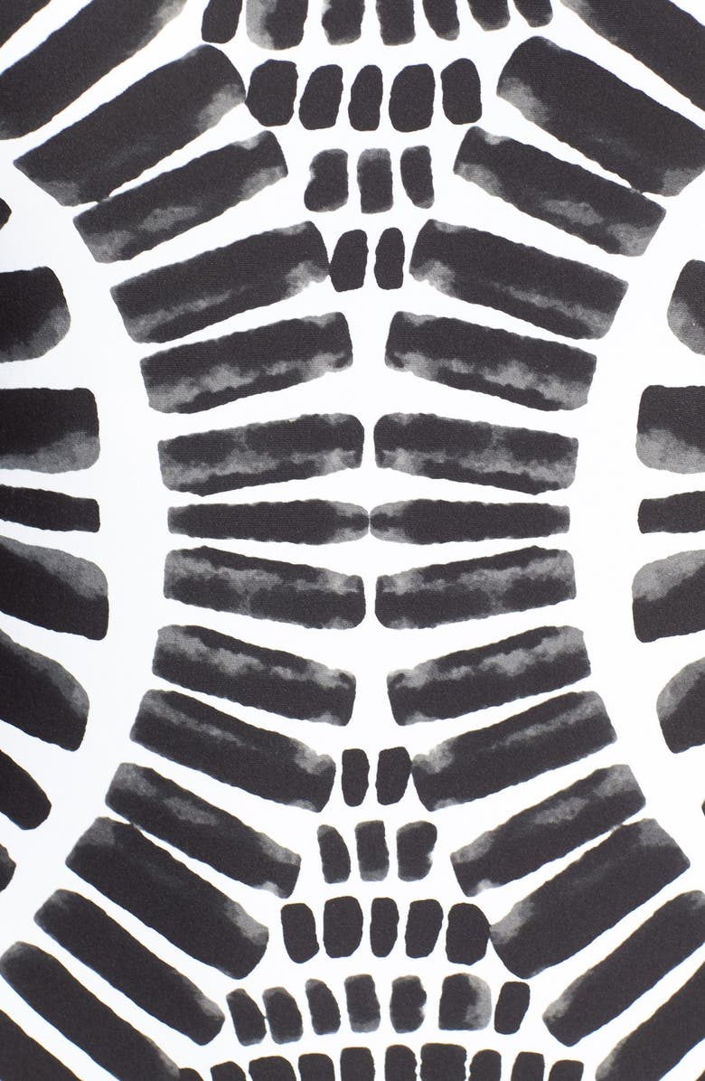 Trina Turk 'Algiers' High Neck One-Piece Swimsuit, Alternate, color,