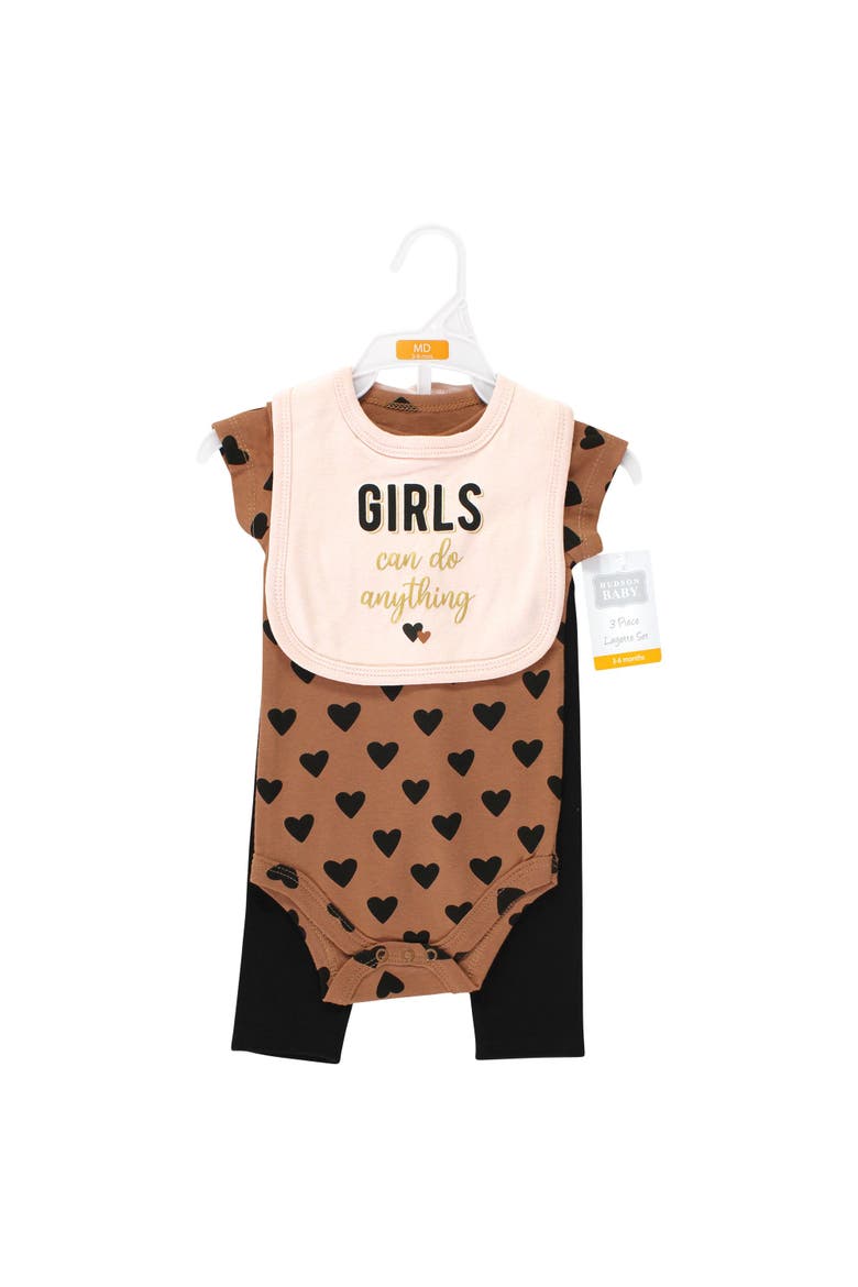 Soft Cotton Layette Collection, Alternate, color, Cinnamon Hearts
