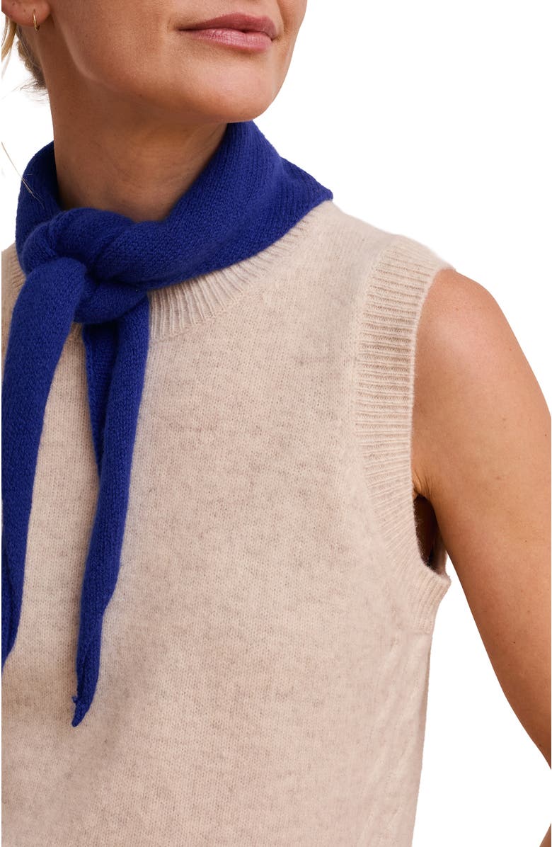 Celtic & Co. Cable Detail Tank, Alternate, color, Oatmeal