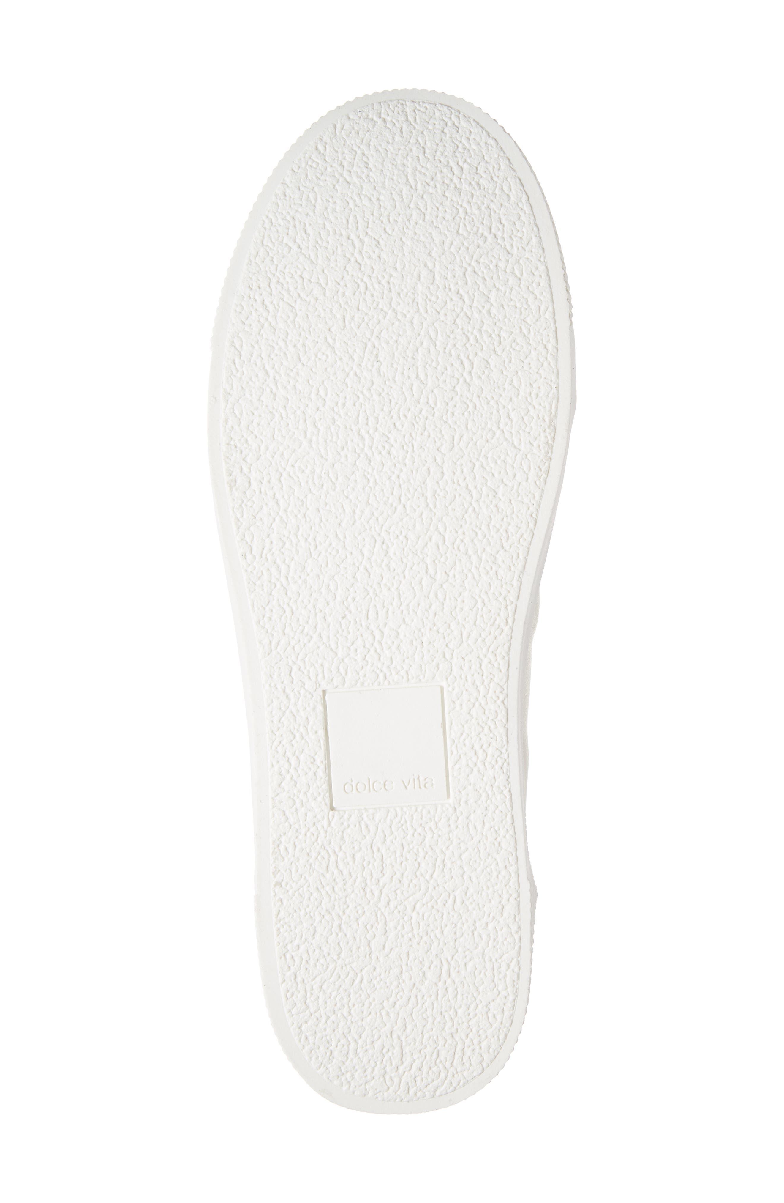 Zia Sneaker, Alternate, color, WHITE LEATHER