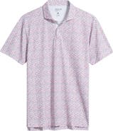 johnnie-O Bloom Neat Floral Performance Polo