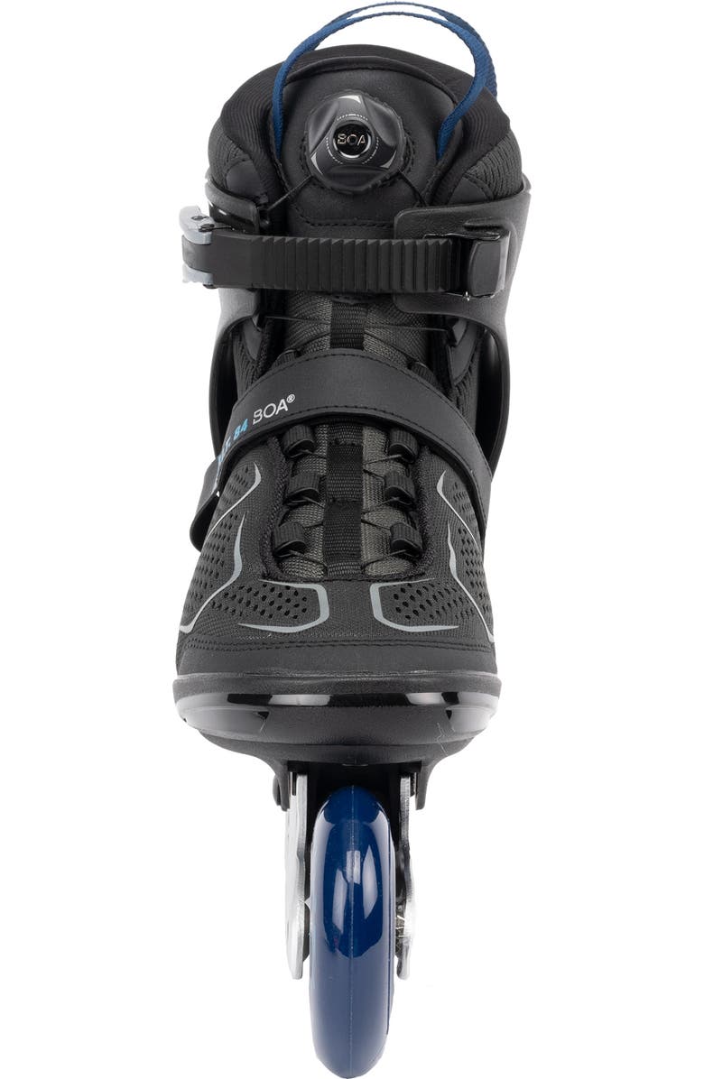 K2 F.I.T. 84 Boa Gray Mens Inline Skates, Alternate, color, Gray/Blue