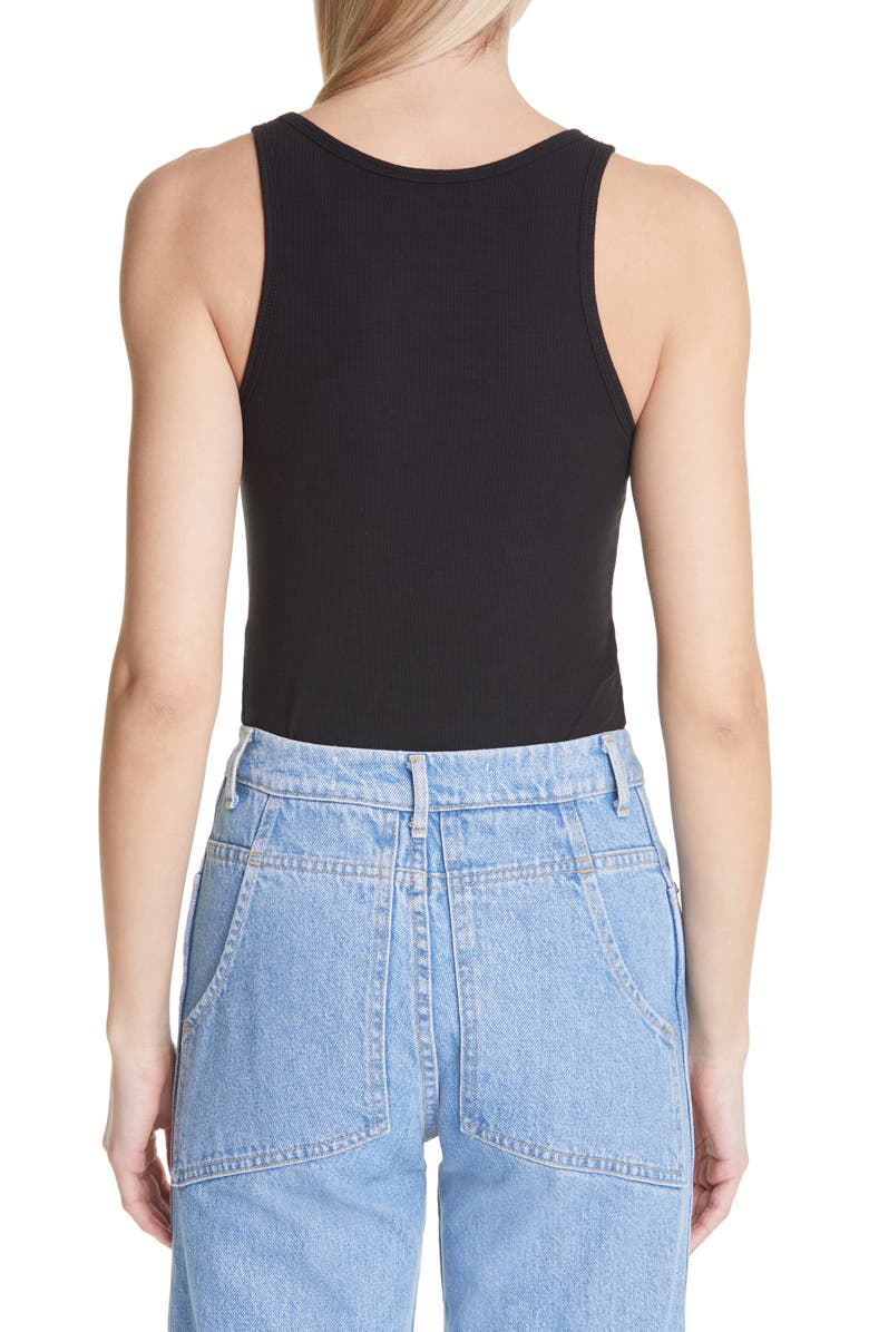 Sandy Liang Cutout Rib Tank, Alternate, color, 