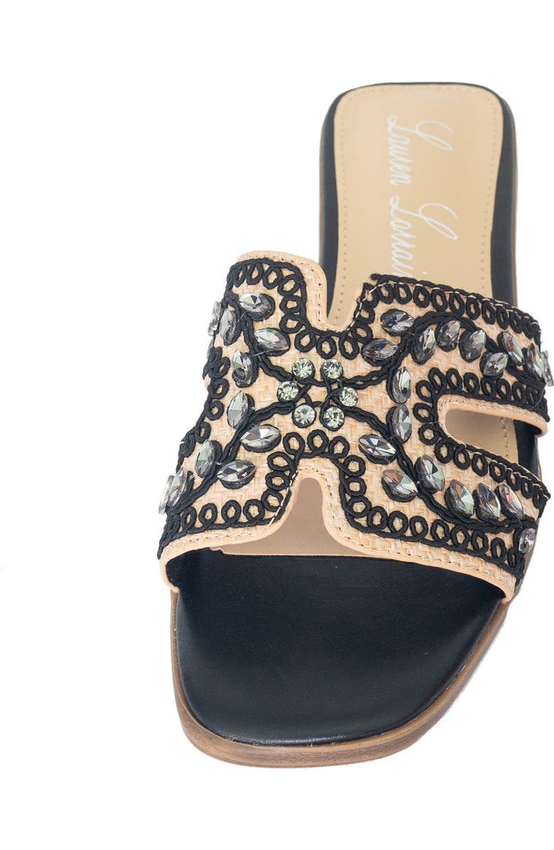 Lauren Lorraine Honey Sandals, Alternate, color, Black