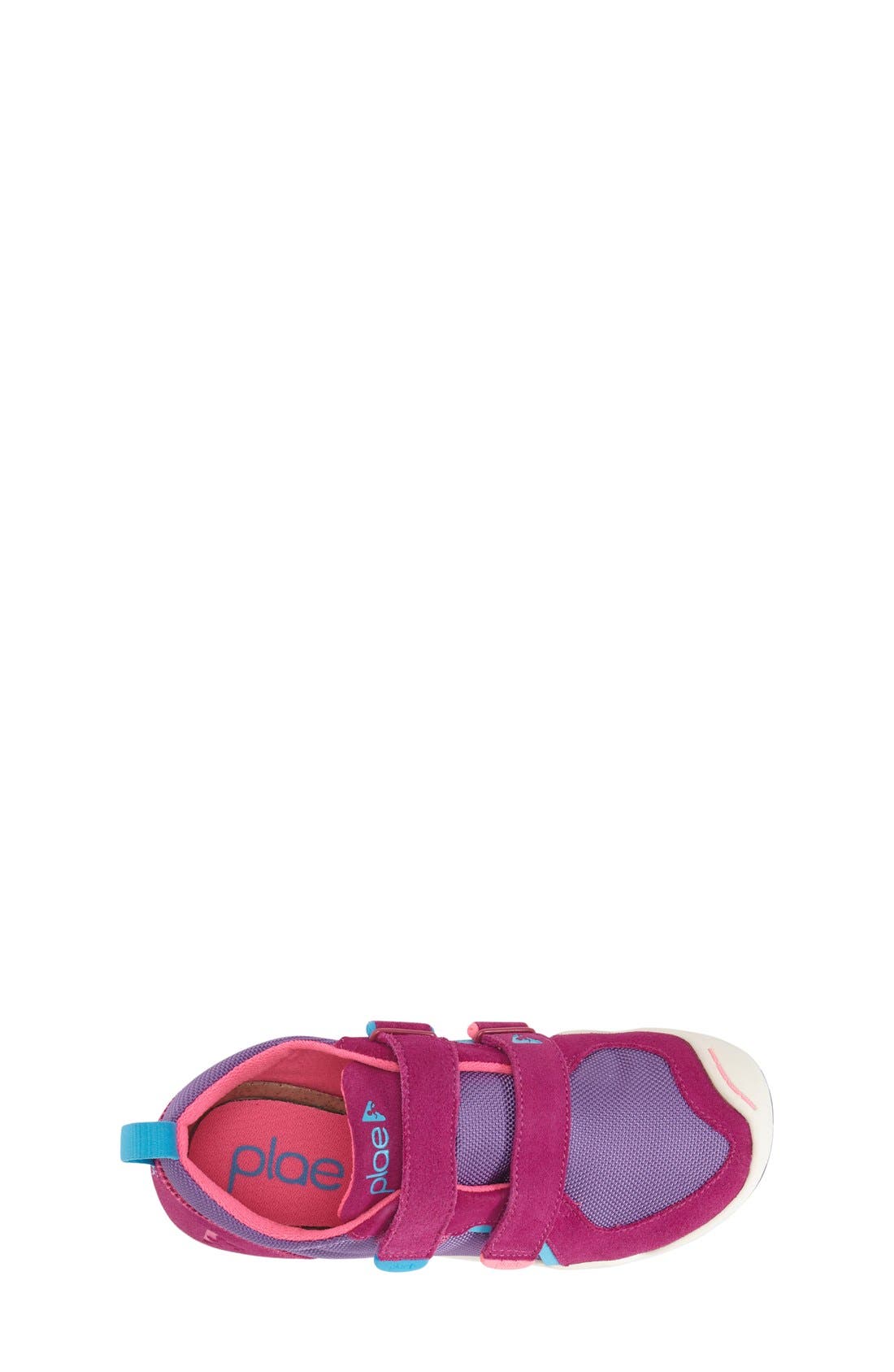 Ty Sneaker, Alternate, color, FUCHSIA/ PURPLE
