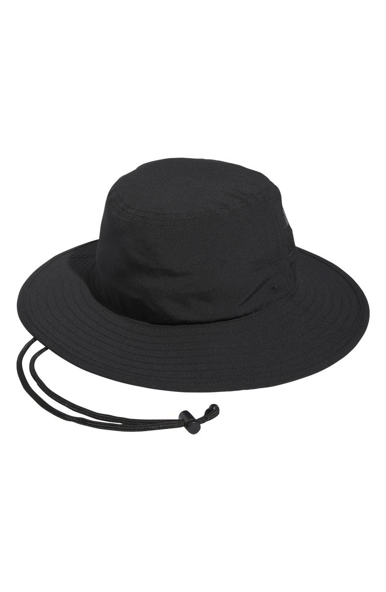 adidas Golf Wide Brim Golf Bucket Hat, Main, color, Black