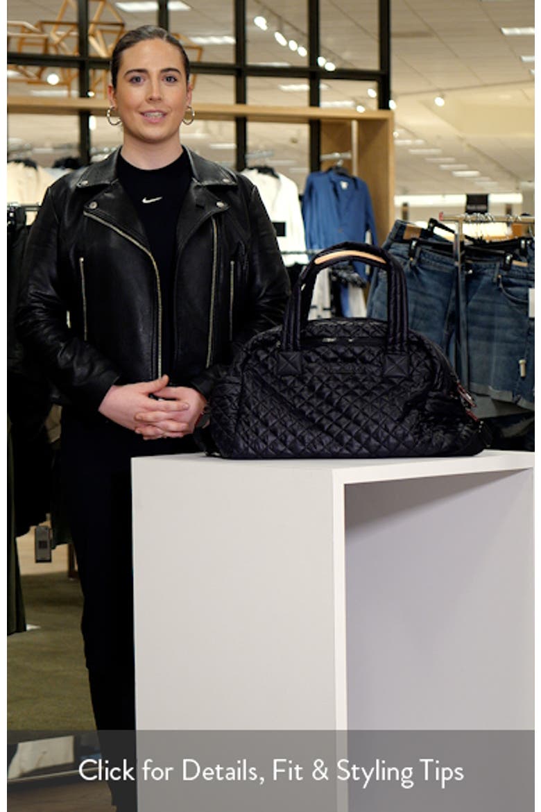 Jimmy Deluxe Quilted Nylon Duffle Bag video