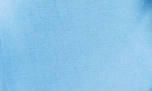 Acne Studios Tufo Draped Satin Halter Minidress In Blue