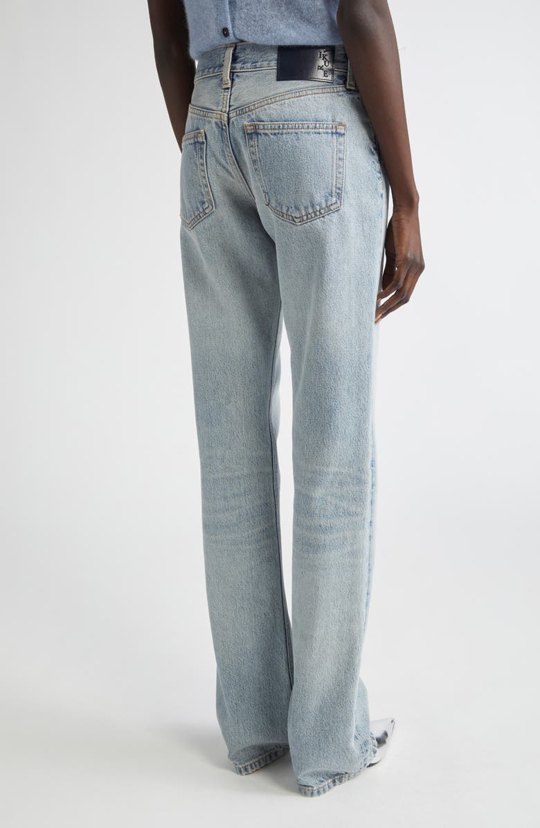 Haikure Carly Low Rise Straight Leg Jeans, Alternate, color, Authentic Wash