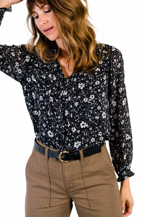 Annette Tie Blouse