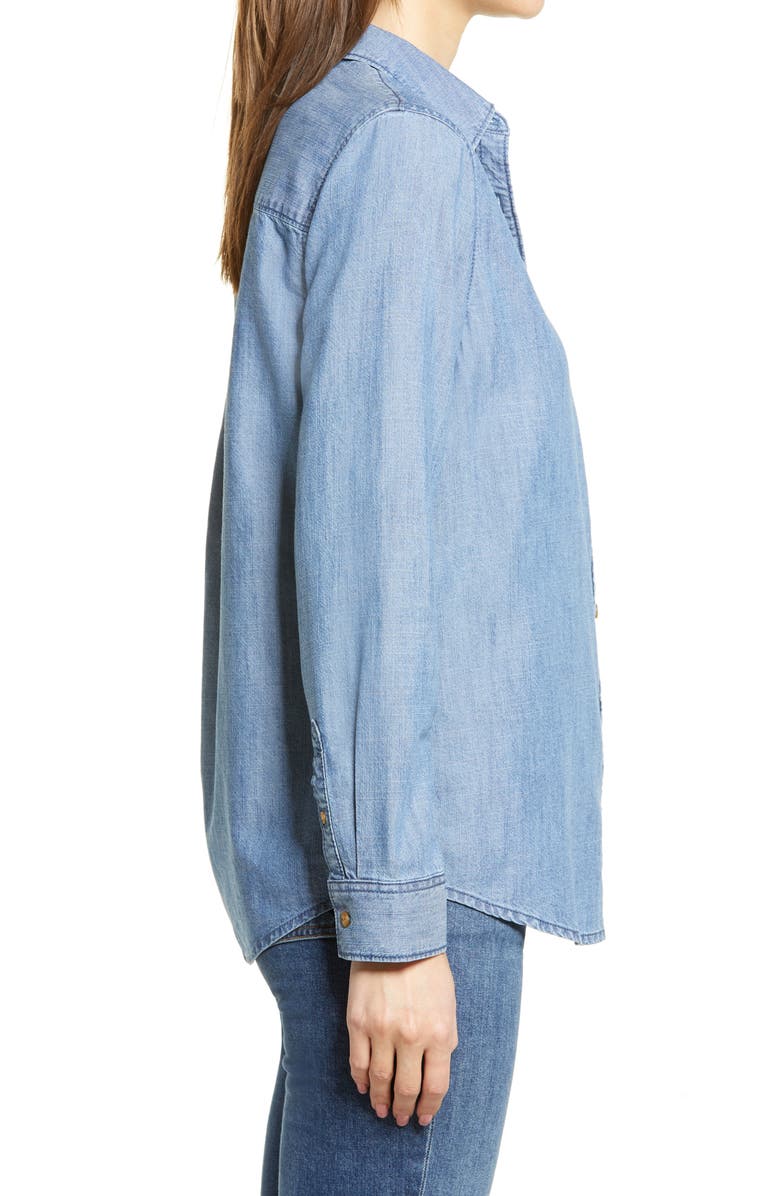 Caslon<sup>®</sup> Easy Button-Up Shirt, Alternate, color, 