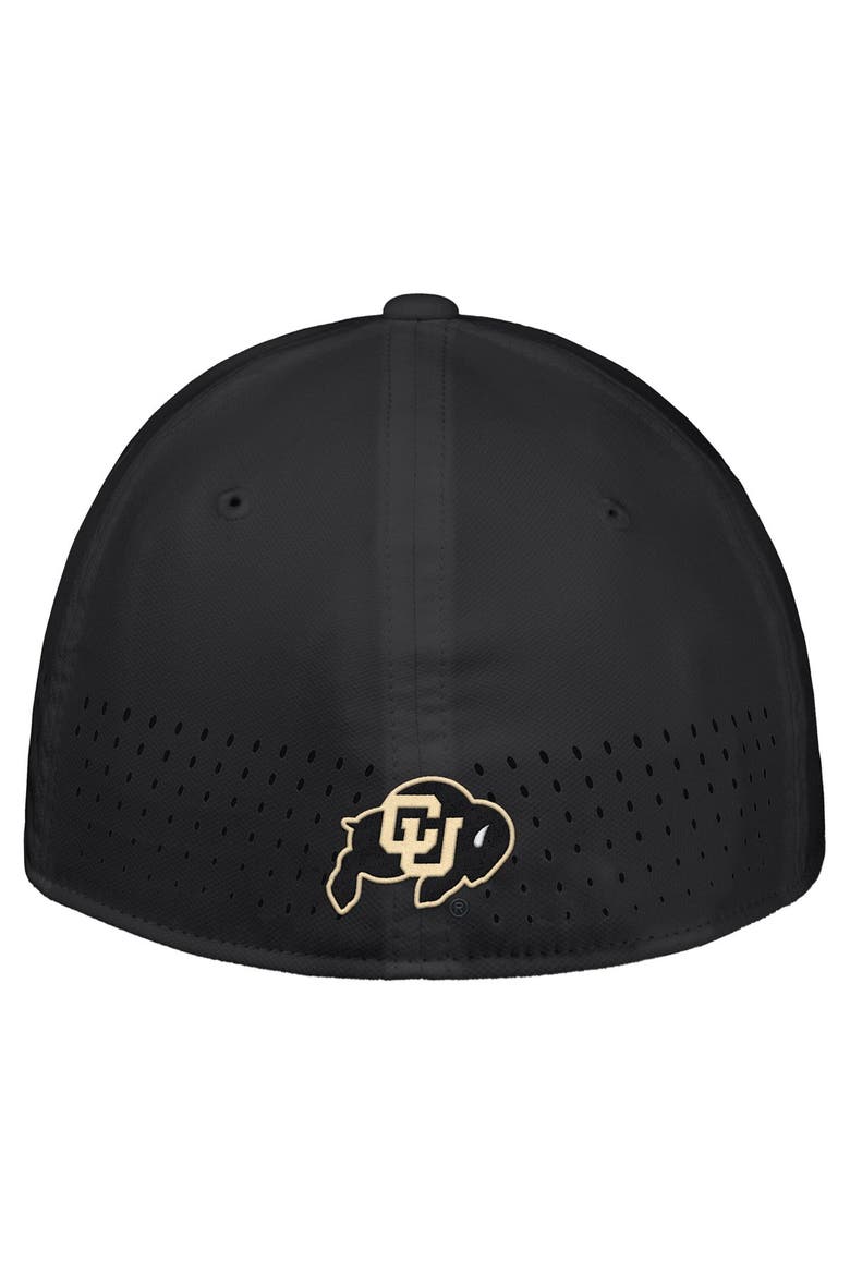 Men's Nike Black Colorado Buffaloes 2026 On-Field AeroBill SwooshFlex Dri-FIT Hat, Alternate, color, Black