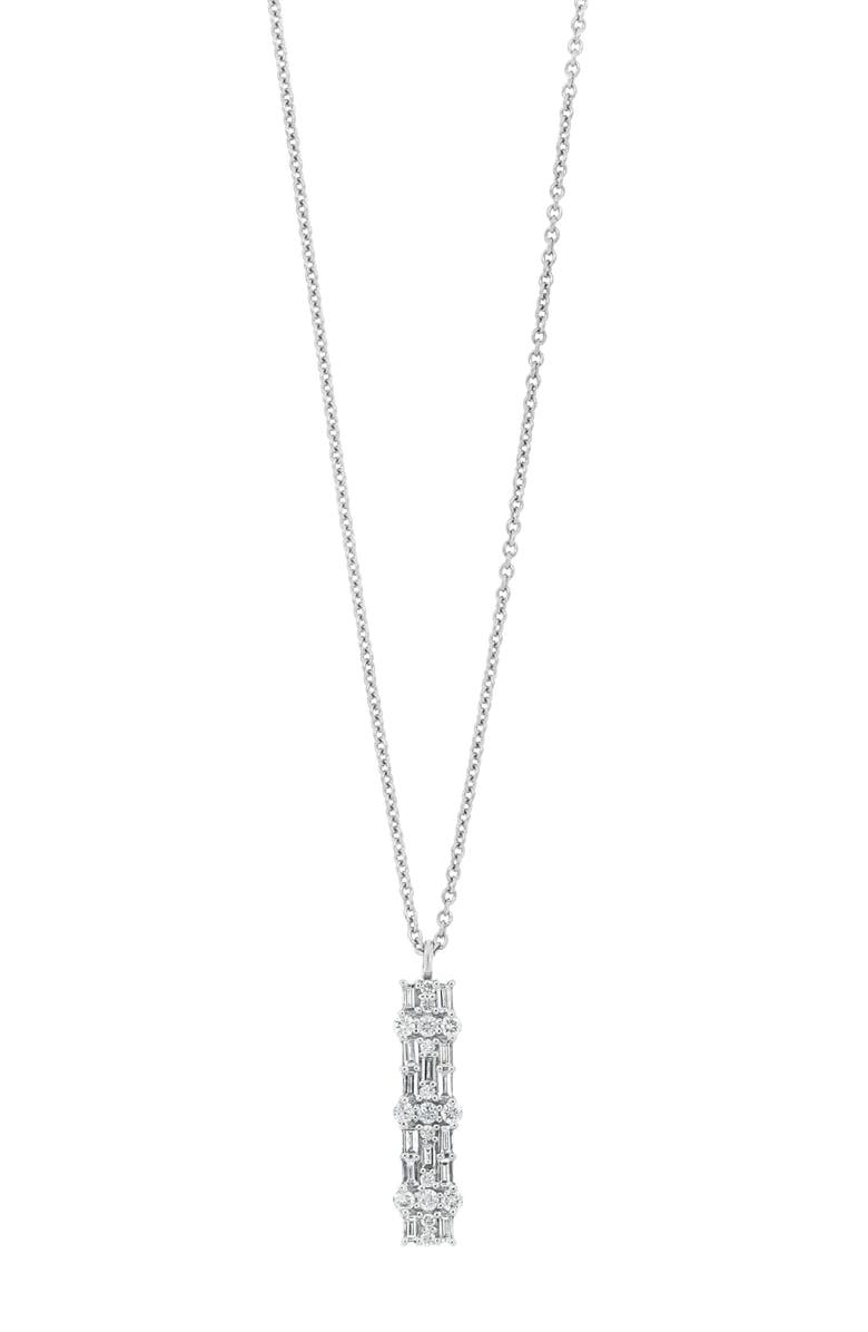 Bony Levy Gatsby 18k Gold Diamond Drop Pendant Necklace, Main, color, 18K White Gold