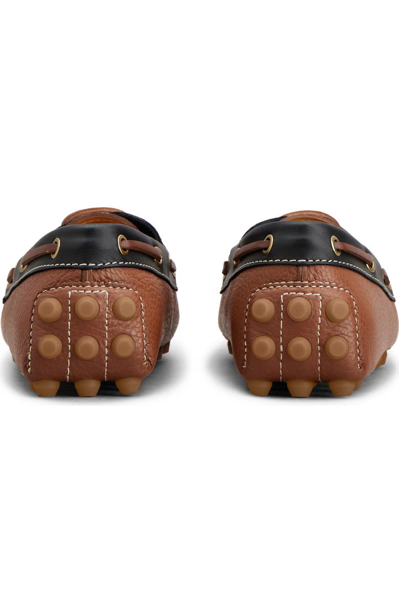 Tod's Gommino Boat Shoe, Alternate, color, Cuoio Sc Nero