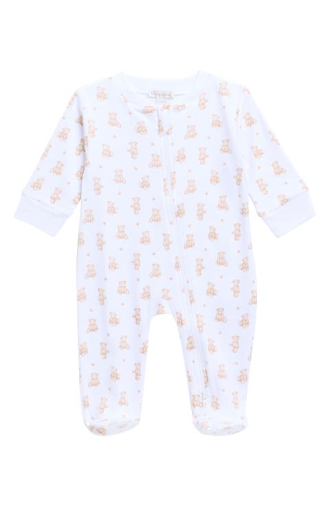 Print Pima Cotton Footie (Baby)