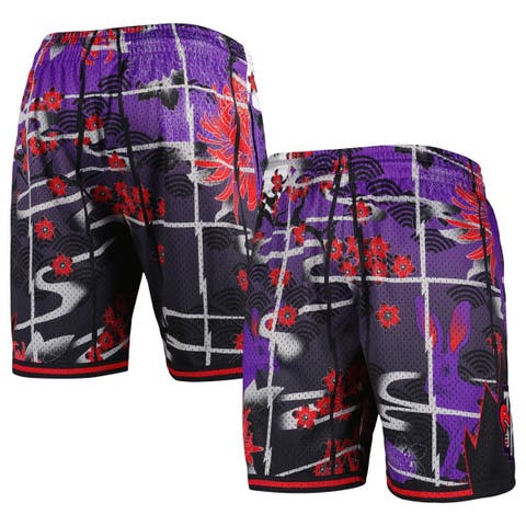 Men's Mitchell & Ness  Purple Toronto Raptors Lunar New Year Swingman Shorts