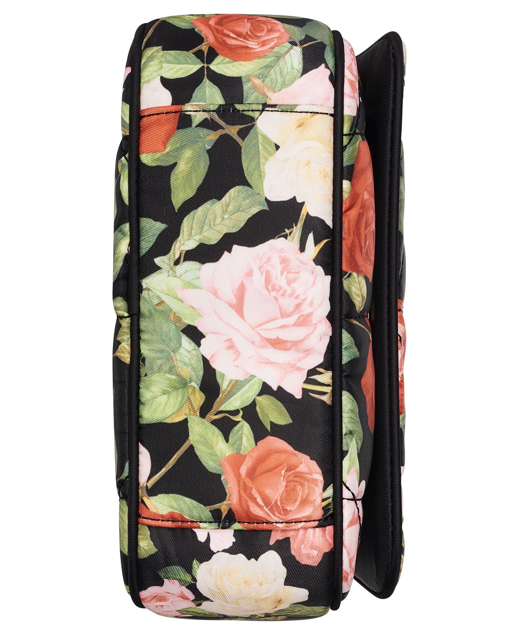 KARL LAGERFELD PARIS Voyage Crossbody, Alternate, color, Black Floral