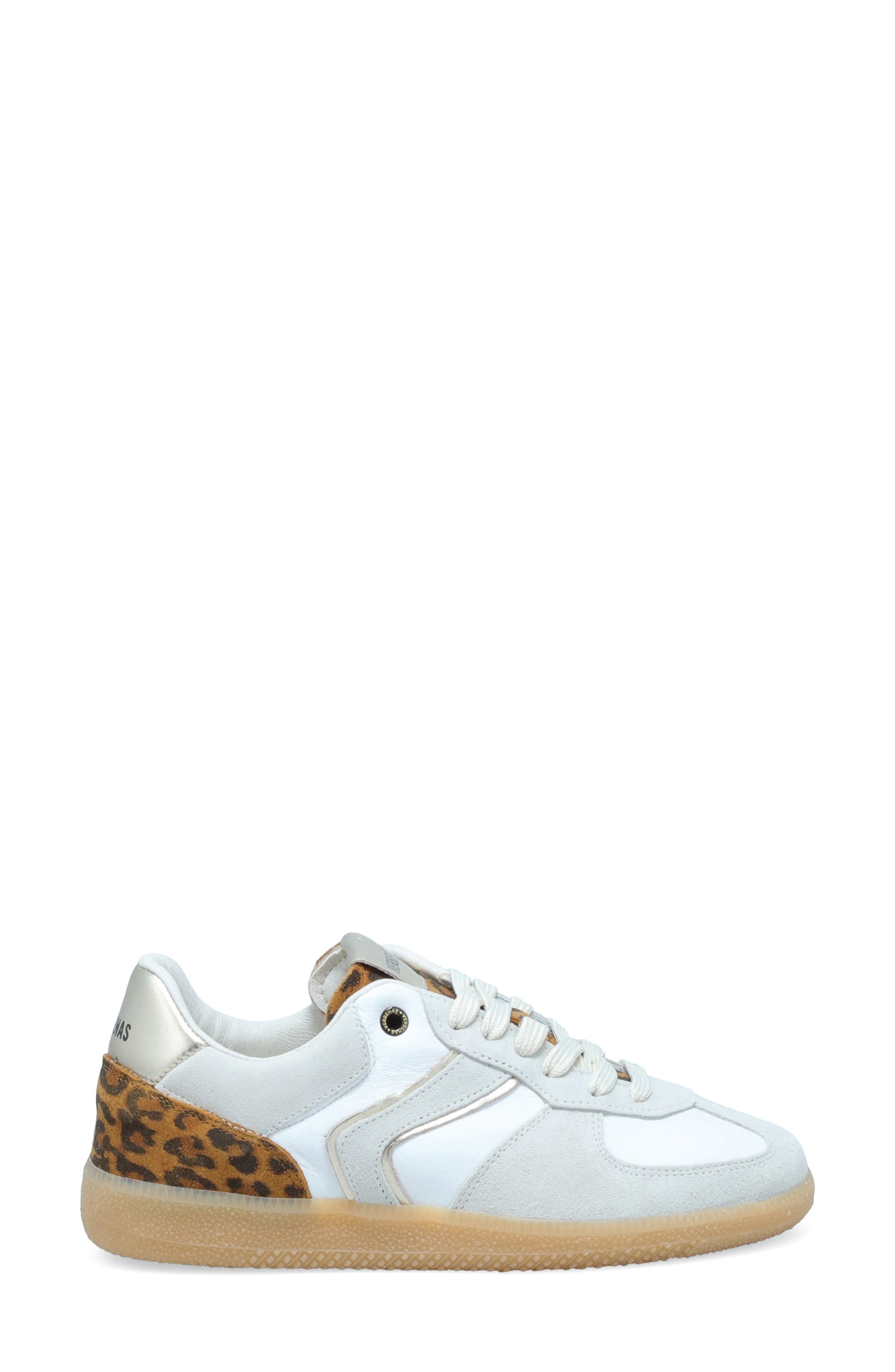 Verbenas Sora Sneaker, Alternate, color, White Leopard
