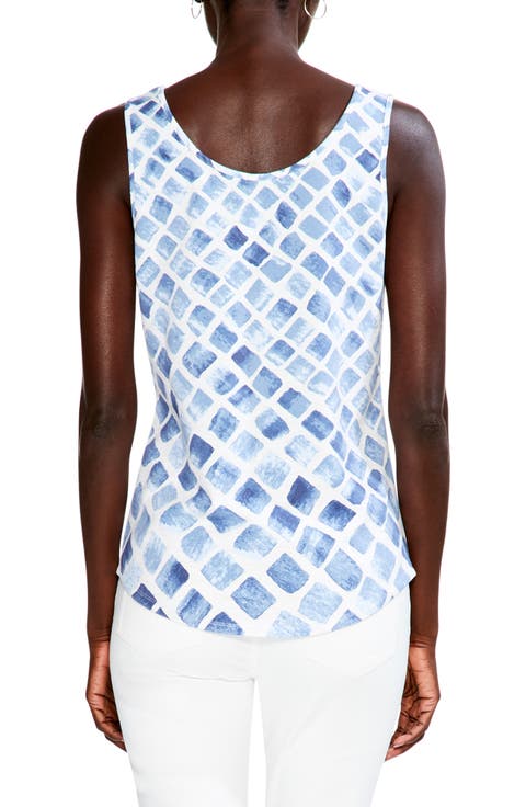 Stonefall Shirttail Hem Stretch Cotton Tank