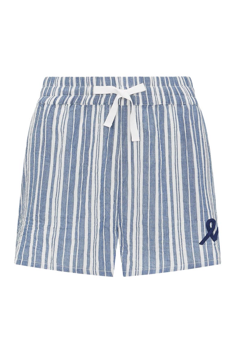 The Classic Boxer, Alternate, color, Navy Blue Stripe