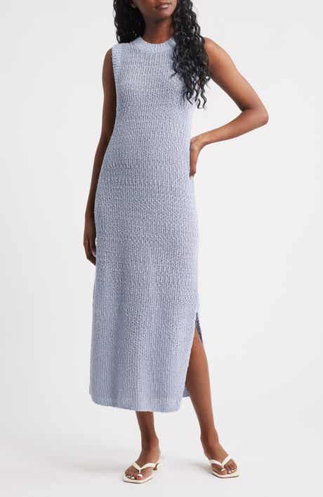& Other Stories Silk & Cotton Sweater Dress