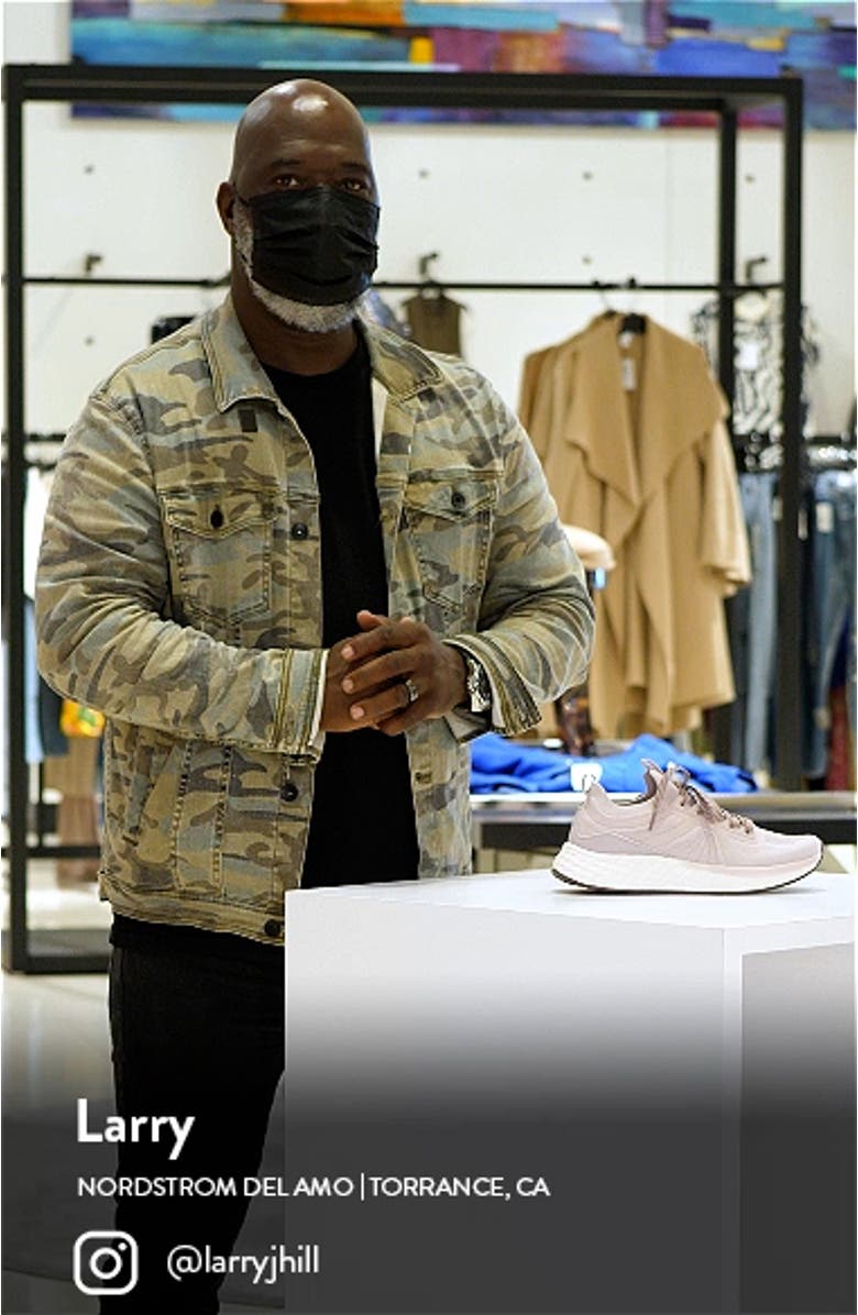 Lifestyle Lace-Up Knit Sneaker, sales video thumbnail