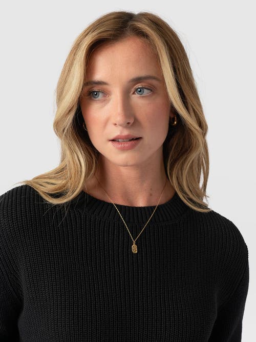 Shop Saint + Sofia Remy Crop Sweater