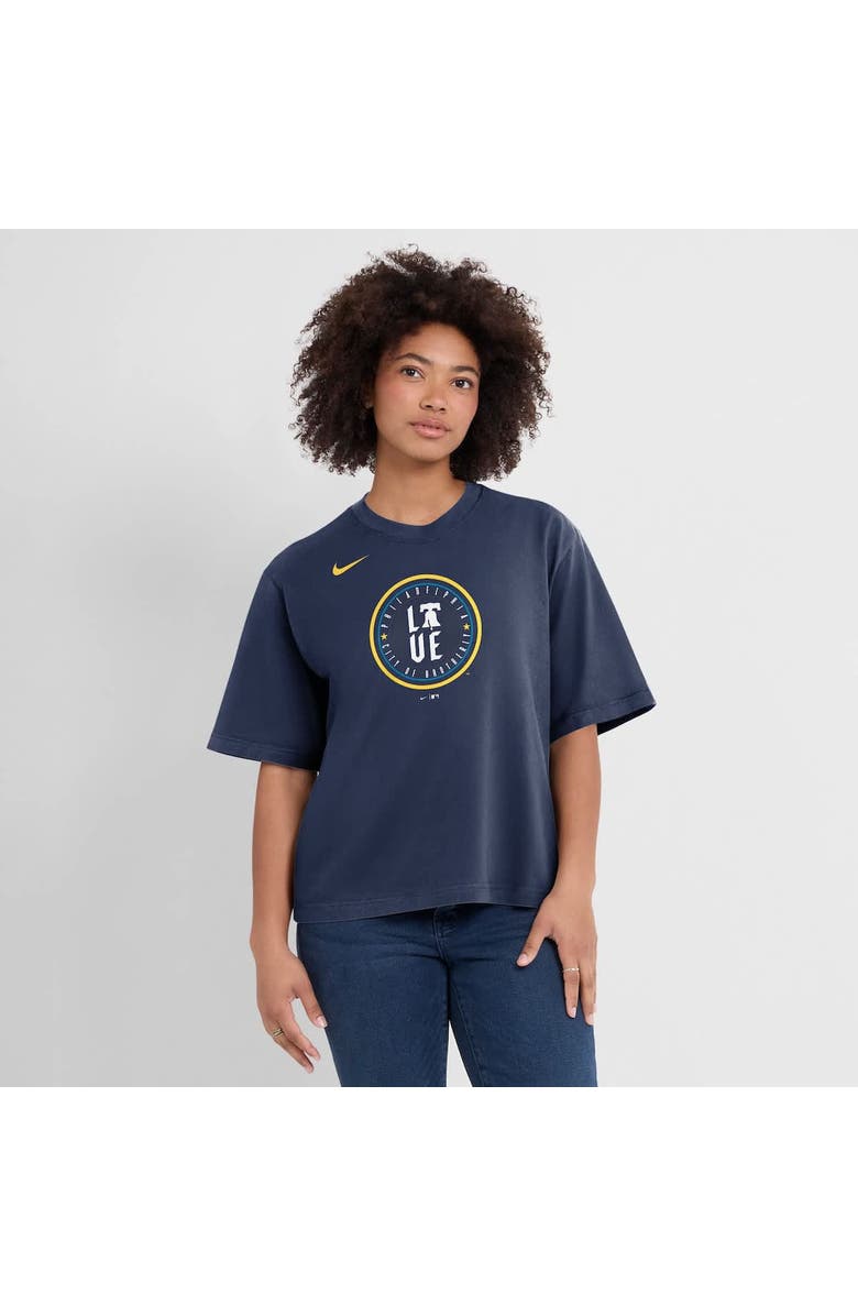 Nike Women's Nike Navy Philadelphia Phillies City Connect Logo Boxy T-Shirt, Alternate, color, Navy