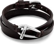 UNODE50 Leather Link Bracelet