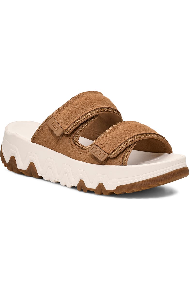 UGG<sup>®</sup> Captrail Slide Sandal, Main, color, Chestnut