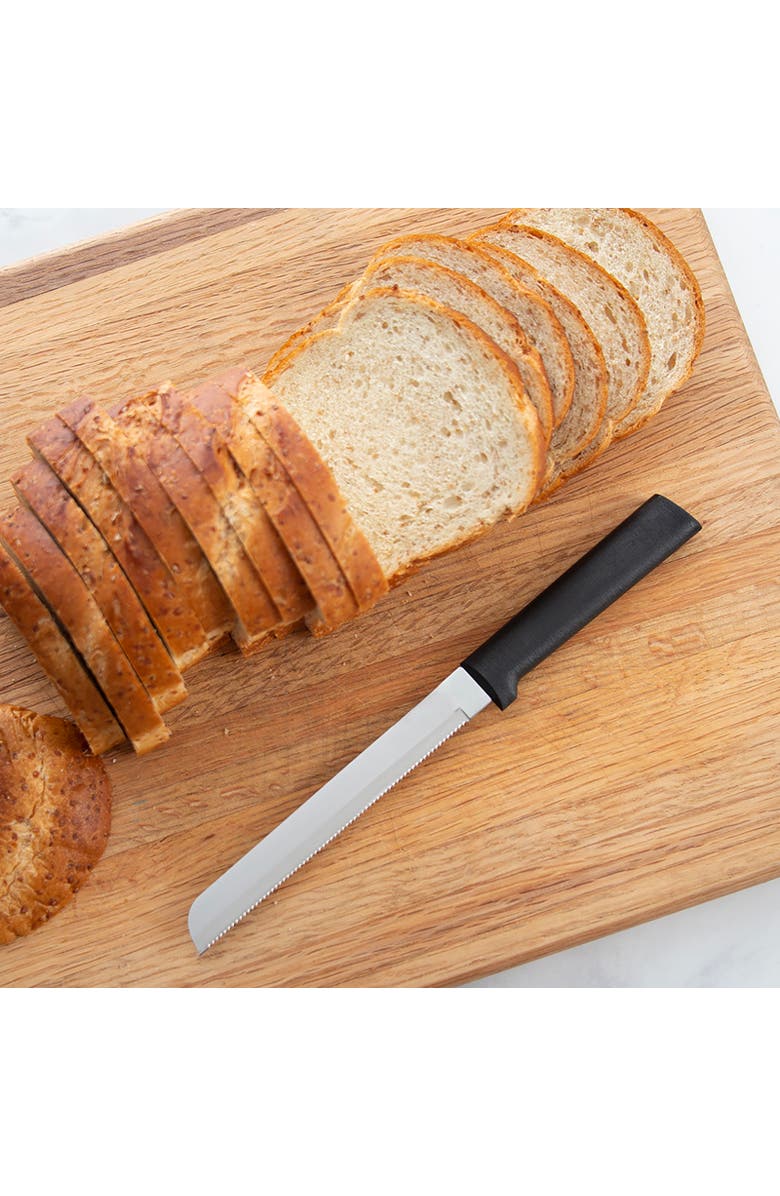 Rada Cutlery 6-Inch Bread Knife Stainless Steel Serrated Blade, Alternate, color, Black